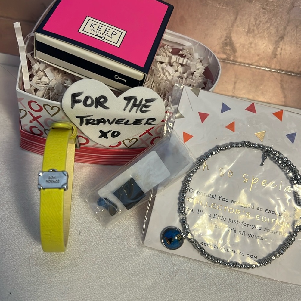 For The Traveler KEEP Collective REVERSIBLE Bracelet GIFT SET
